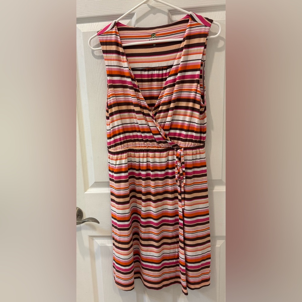 Dakini Multicolor‎ Striped Midi Dress